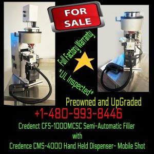 Credence cfs 1000mcsc semi auto filler